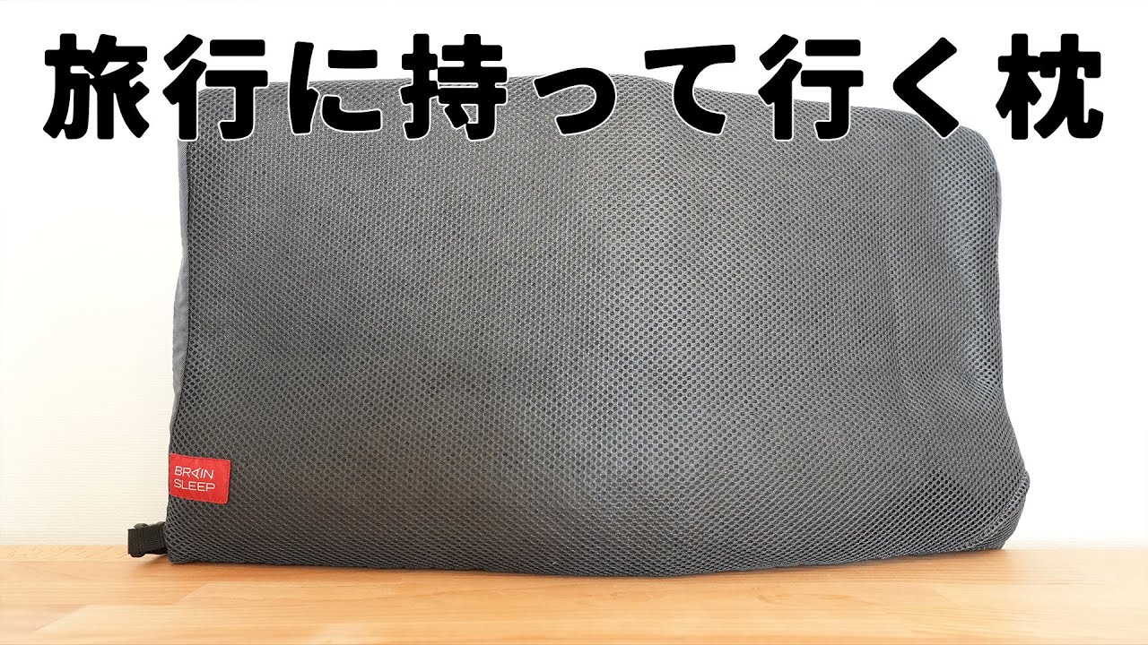 BRAIN SLEEP] ブレインスリープ ピロー ポータブル 携帯枕兼ネック
