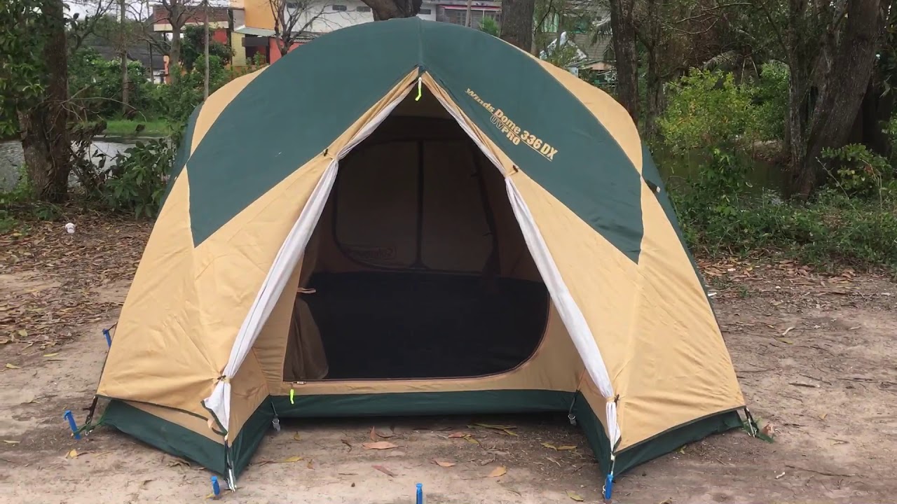 Coleman Wide Dome 336 DX UV Pro Review By D4Camper 4 - YouTube