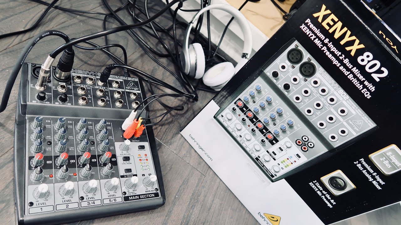 BEHRINGER XENYX 802 - コストパフォーマンスに優れ、はじめての