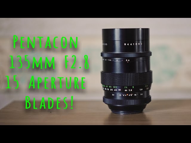Lens Review: Pentacon 135mm F2.8 (15 Blades Version) BOKEH MONSTER