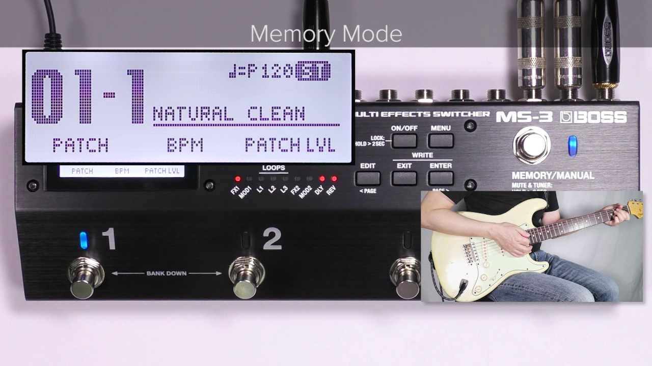 新製品情報】新しいコンセプトのマルチエフェクト・スイッチャー「MS-3