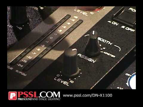 DENON DN-X1100 4-Channel Matrix DJ Mixer - YouTube
