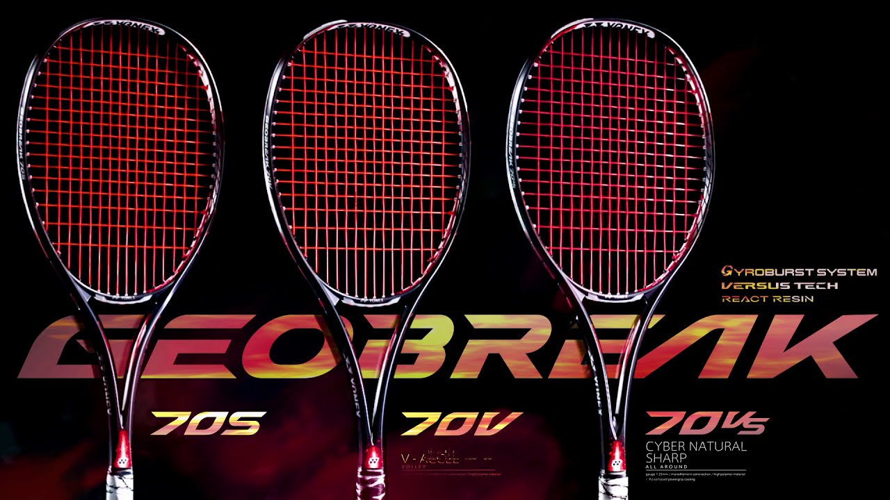 GEOBREAK70S/70V/70VS NEW DESIGN | YONEX - YouTube