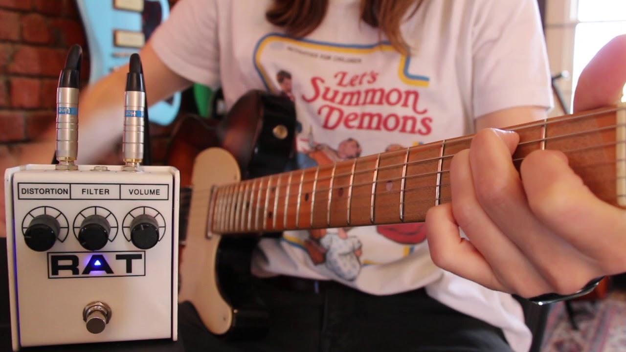 Proco Rat2 Limited edition white || Gear demo || - YouTube