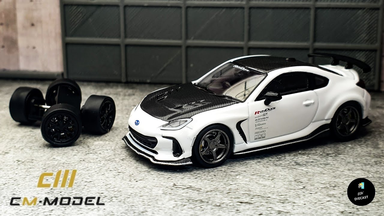 Subaru BRZ Varis Arising-1 by CM Model 1/64 | UNBOXING and REVIEW