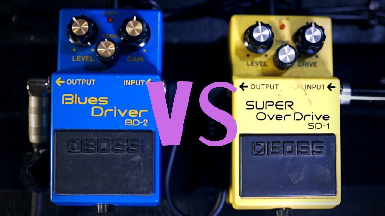 Boss SD-1 vs BD-2 - YouTube