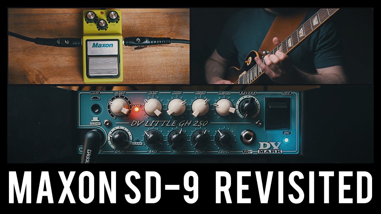 Maxon SD-9 Revisited // Clean and Dirty Amp Comparison - YouTube