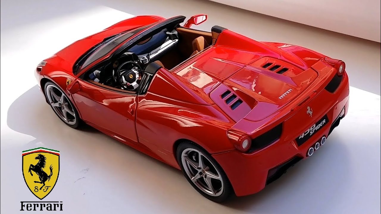 1/18 ホットウィール フェラーリ 458 スペチアーレ 京商 オートアート