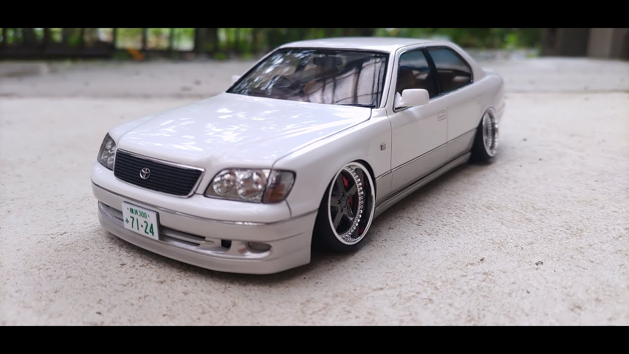 アオシマ プラモデル 1/24 オートクチュール UCF21セルシオ '97ザ