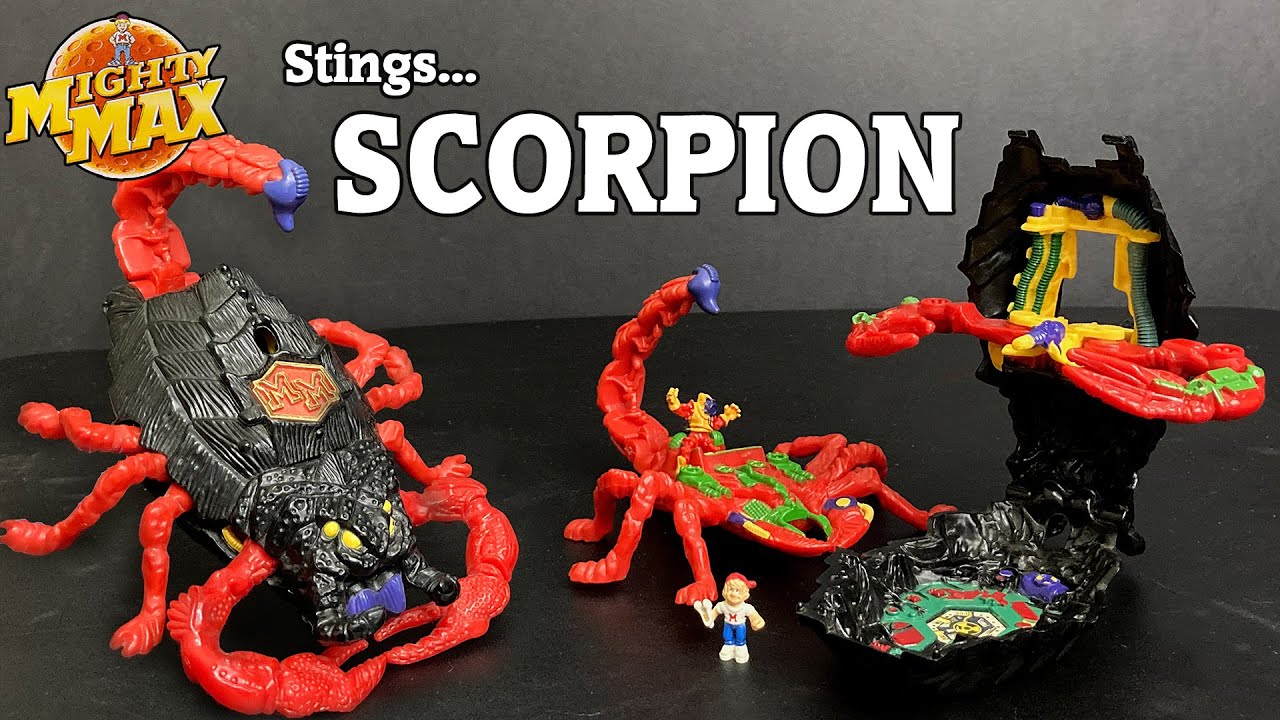 Mighty Max Stings Scorpion Playset Review - YouTube