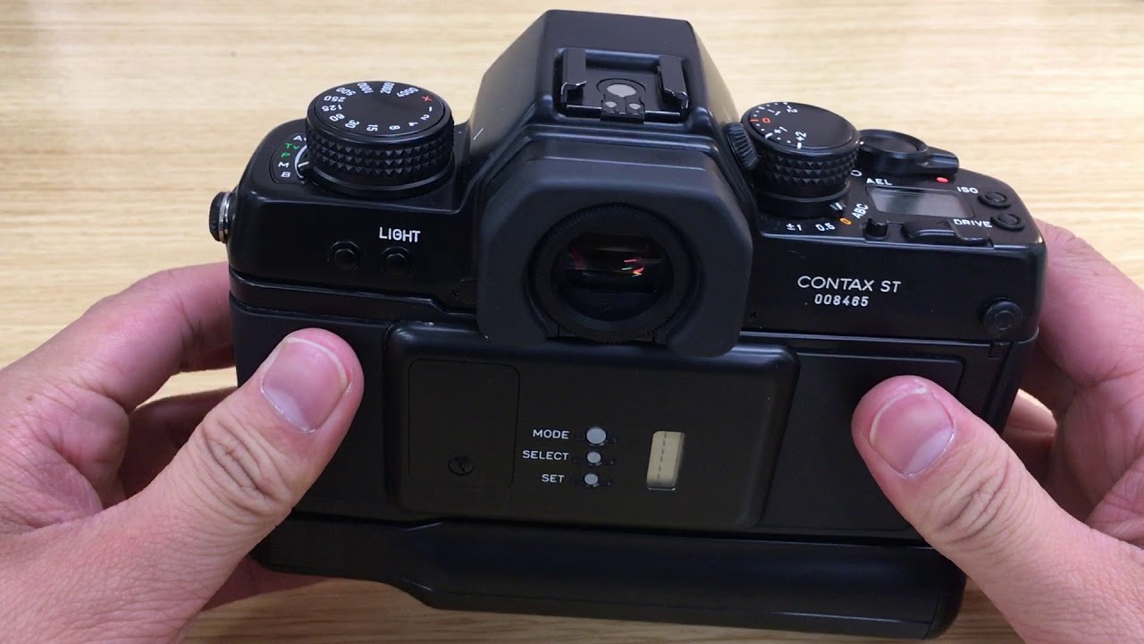 contax コンタックス ST 検品方法 動作確認 - YouTube