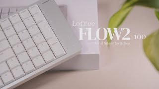 Lofree Flow2 100 | Low-Profile Keyboard with Void Silent Switches