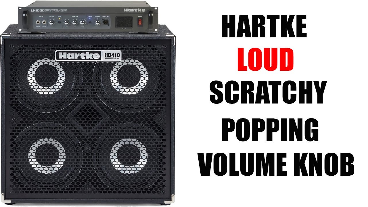 Hartke A100 Bass Amp done Repair.. - YouTube