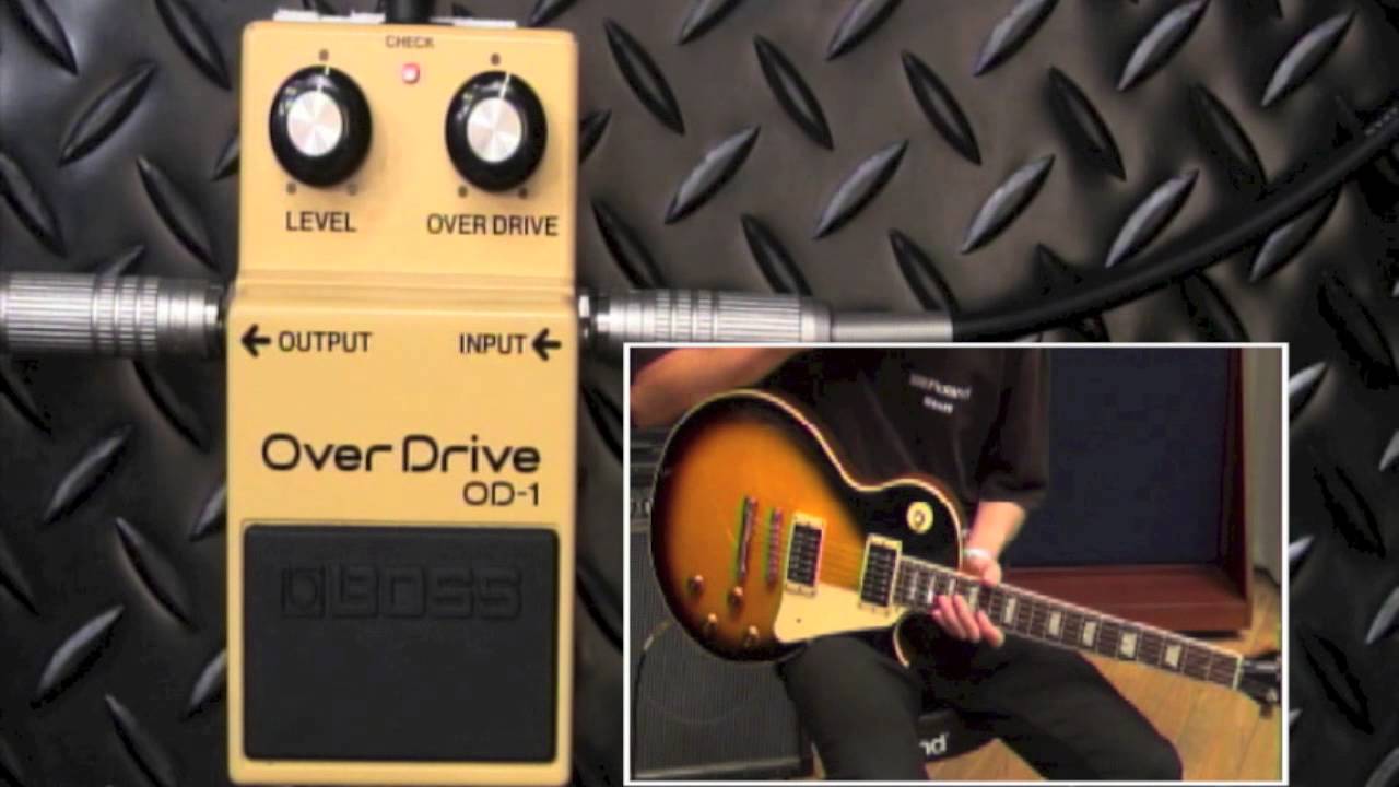 試奏動画】BOSS OD-1 Over Drive【BOSS COMPACT PEDAL 100th