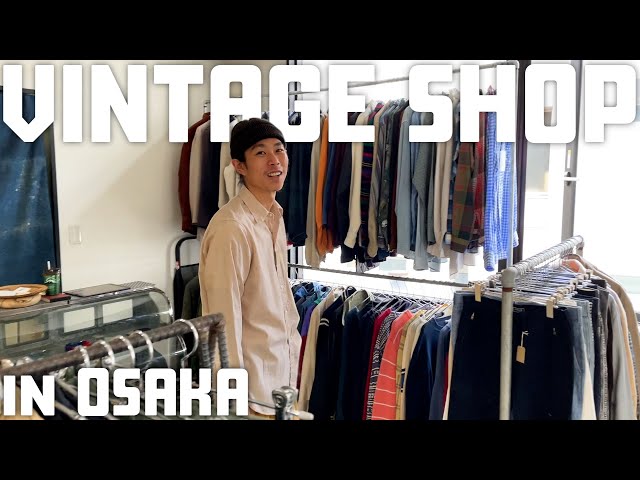 vintage clothing stores in Osaka] 4 must-visit shops in Osaka for