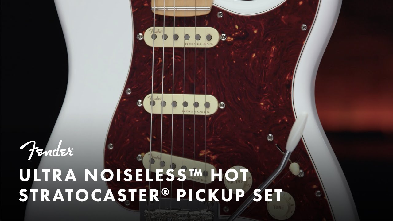 Ultra Noiseless™ Hot Stratocaster® Pickup Set – Fender