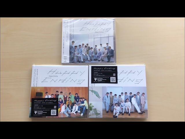 ♡Unboxing Seventeen セブンティーン 1st Japanese Single Album