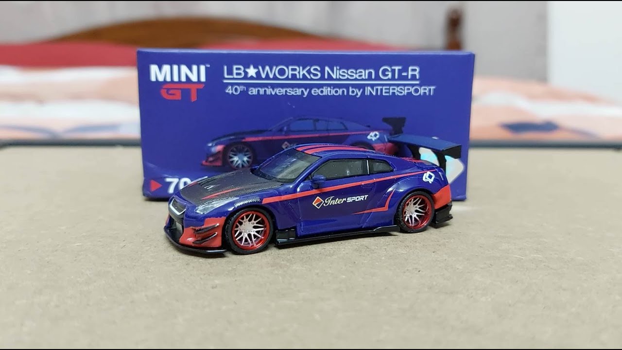 MINI GT 1/64 Diecast - LB WORKS Nissan GT-R (R35) 40th Anniversary