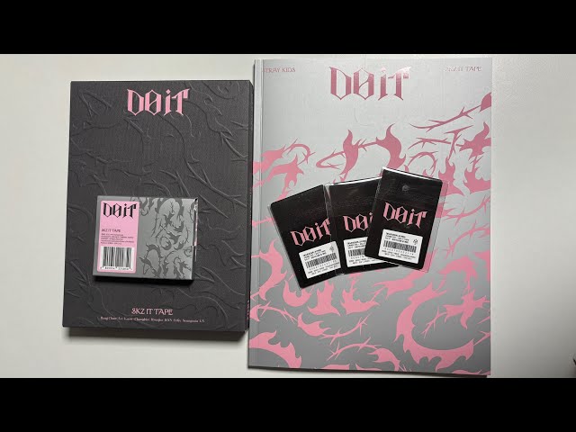 Stray Kids Do It Unboxing (Do, It & PLVE versions) - YouTube