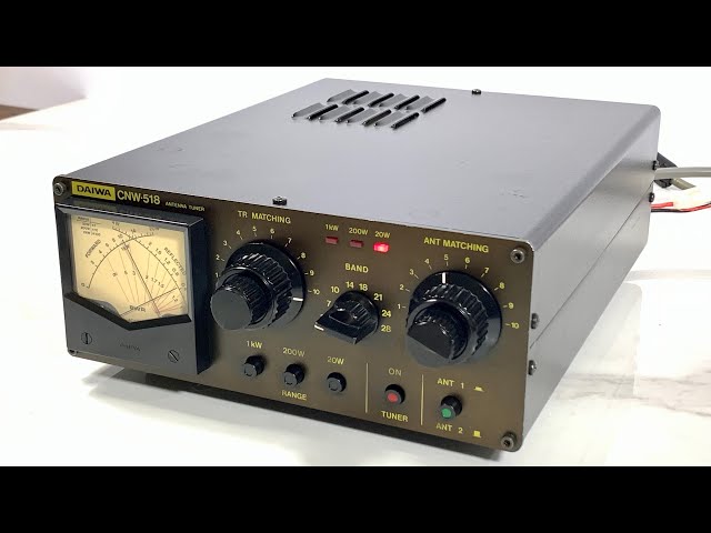 💥Daiwa CNW-518 HF Tuner 1KW💥 - YouTube