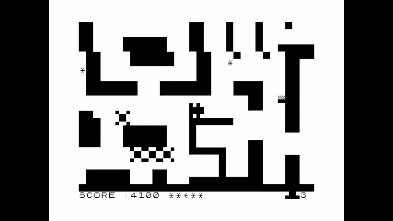 Maze Death Race for the ZX81 - YouTube
