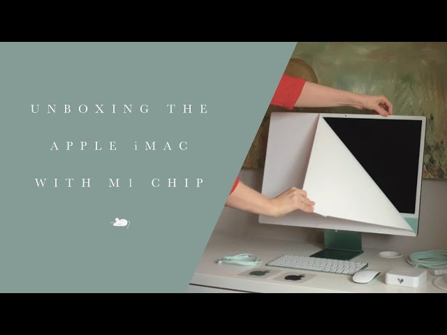 Unboxing the Green iMac 24-inch Retina 4.5K with M1 Chip - YouTube