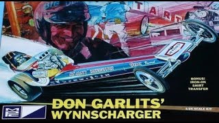 Don Garlit's Wynnscharger Dragster 1:25 Scale MPC #810 Model Kit