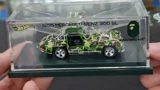 FirstLook HotWheels BAPE®︎ x Hot Wheels 1955 Mercedes-Benz 300SL