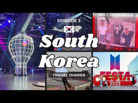BTS FESTA 2025 + Hope on the Stage Final 💜 | South Korea Travel
