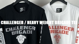 CHALLENGER / HEAVY WEIGHT BRIGADE TEE -Black-