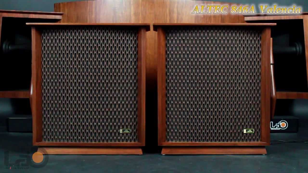 ◇最美◇ ALTEC アルテック 846A VALENCIA ヴァレンシア - YouTube