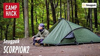 スナグパック スコーピオン2】超シンプル設営 で手軽にソロキャンプ