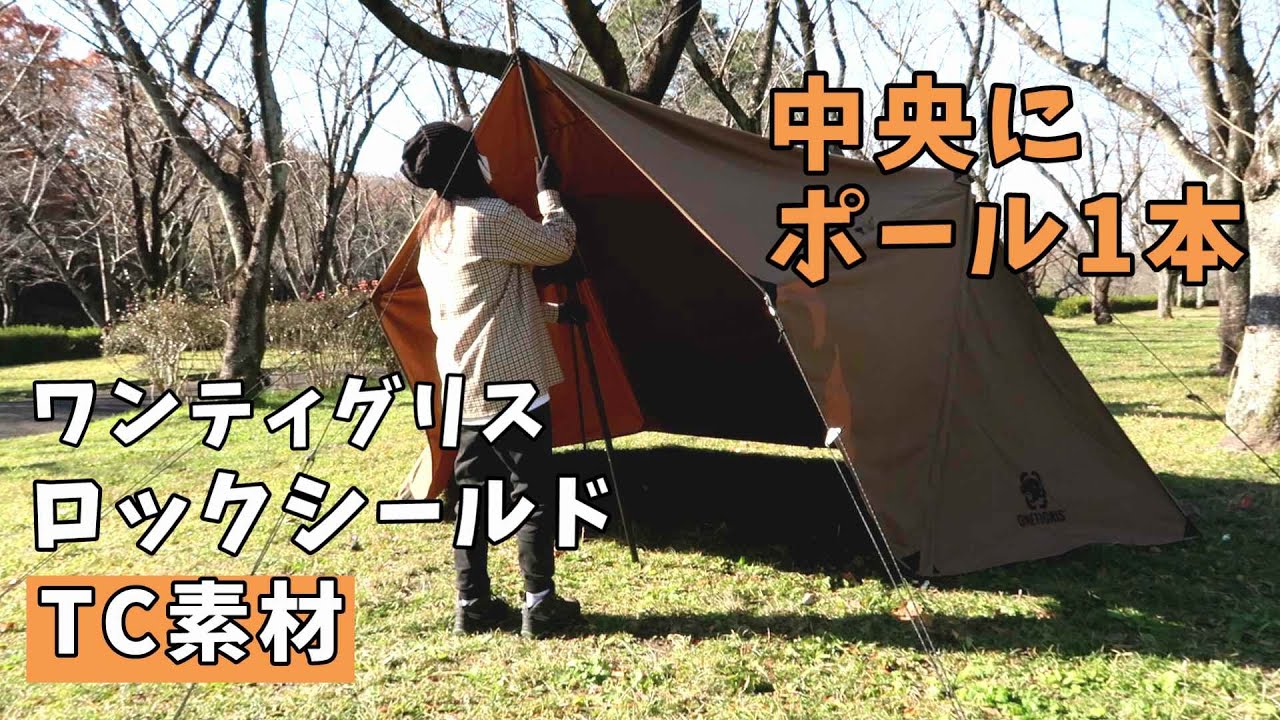 ロックシールドTC多種多様】40代デイキャンプ｜ワンティグリス