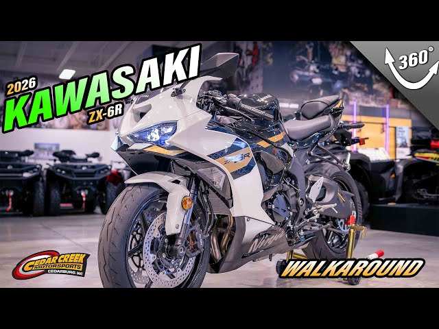 Walkaround | 2026 Kawasaki Ninja® ZX™-6R - YouTube