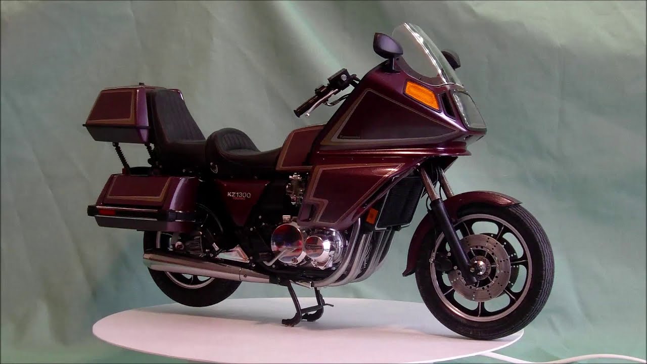 Tamiya 1/6th Scale Kawasaki KZ1300 B Touring Motorcycle. - YouTube