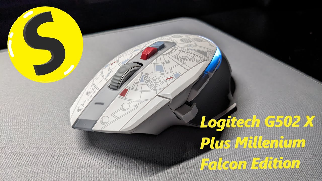 Logitech G502 X Plus Millennium Falcon Edition - YouTube