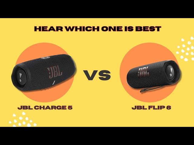 JBL Charge 5 vs Flip 6 – Quick Comparison & Audio Test - YouTube