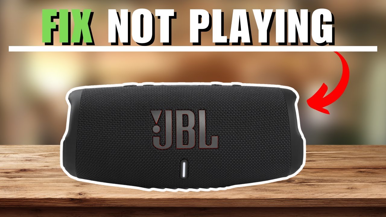 JBL Charge 5 Not Playing Sound - How To Fix - YouTube