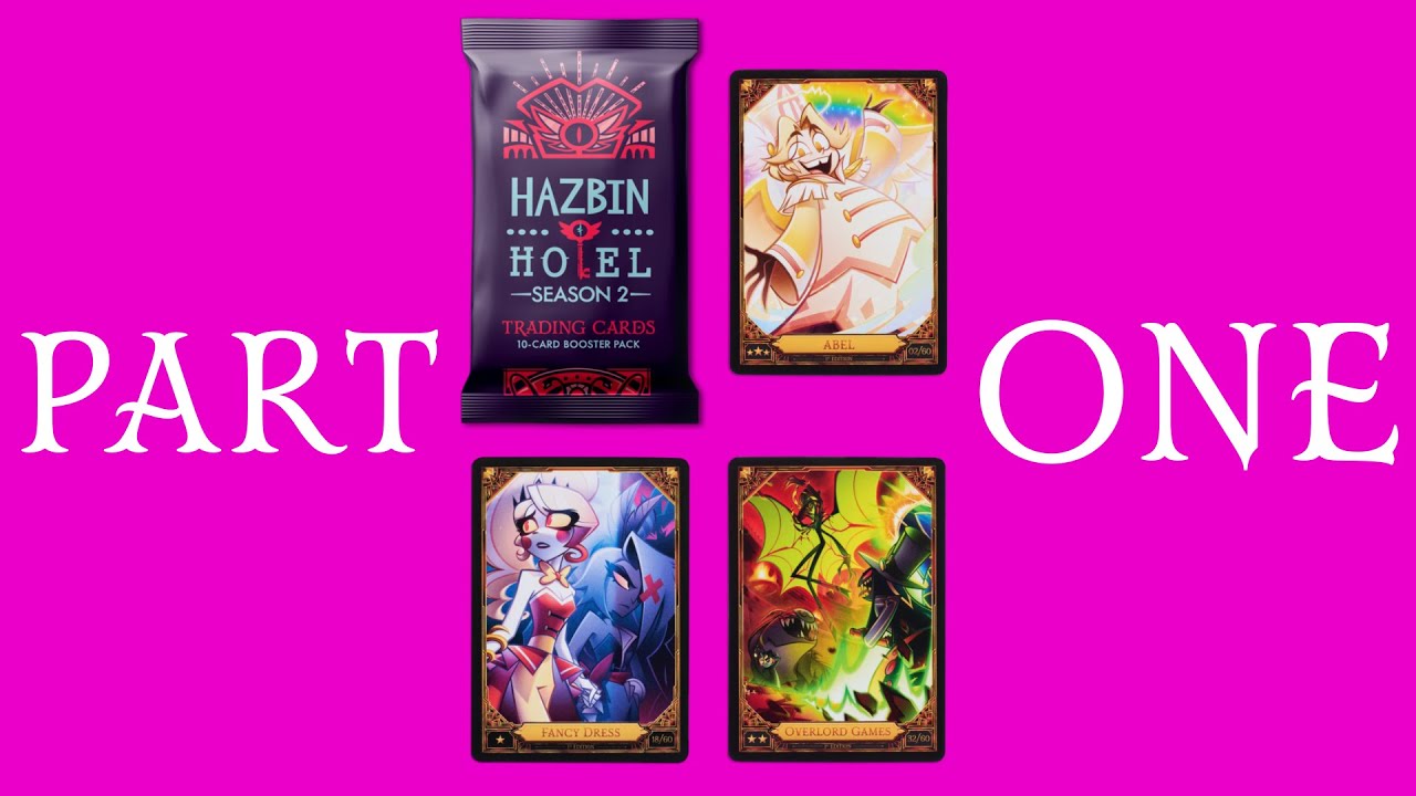 Unboxing Hazbin Hotel Season Two Trading Cards 1st Edition Booster