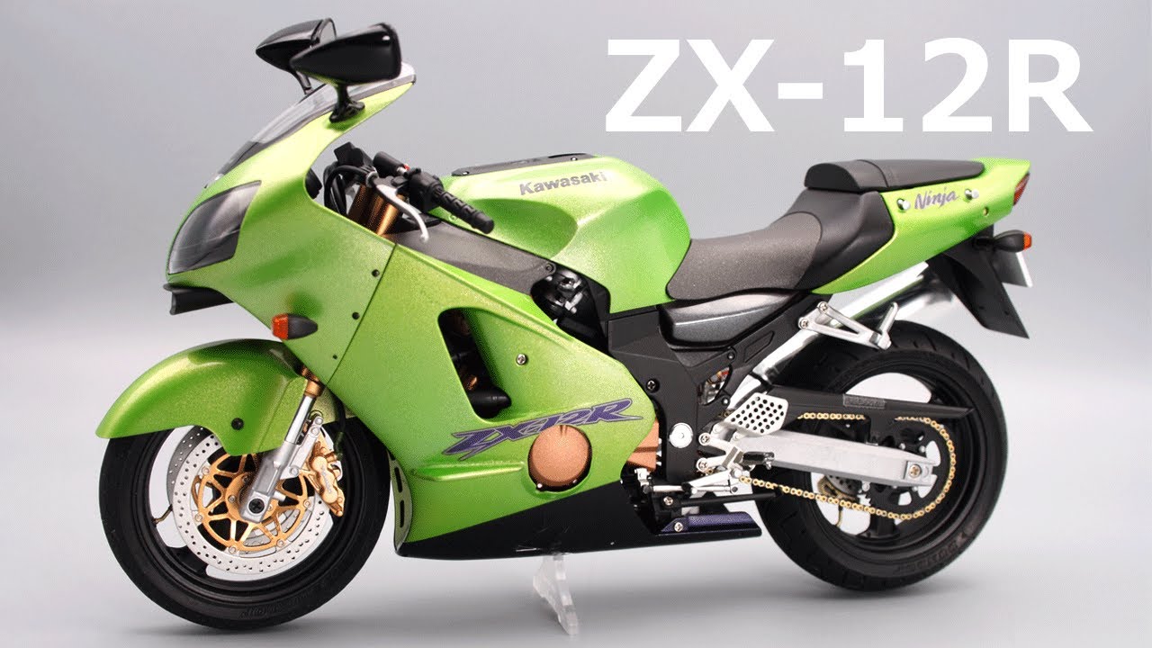 初めての】タミヤ 1/12 カワサキ ニンジャ ZX-12R・制作【バイクプラモ