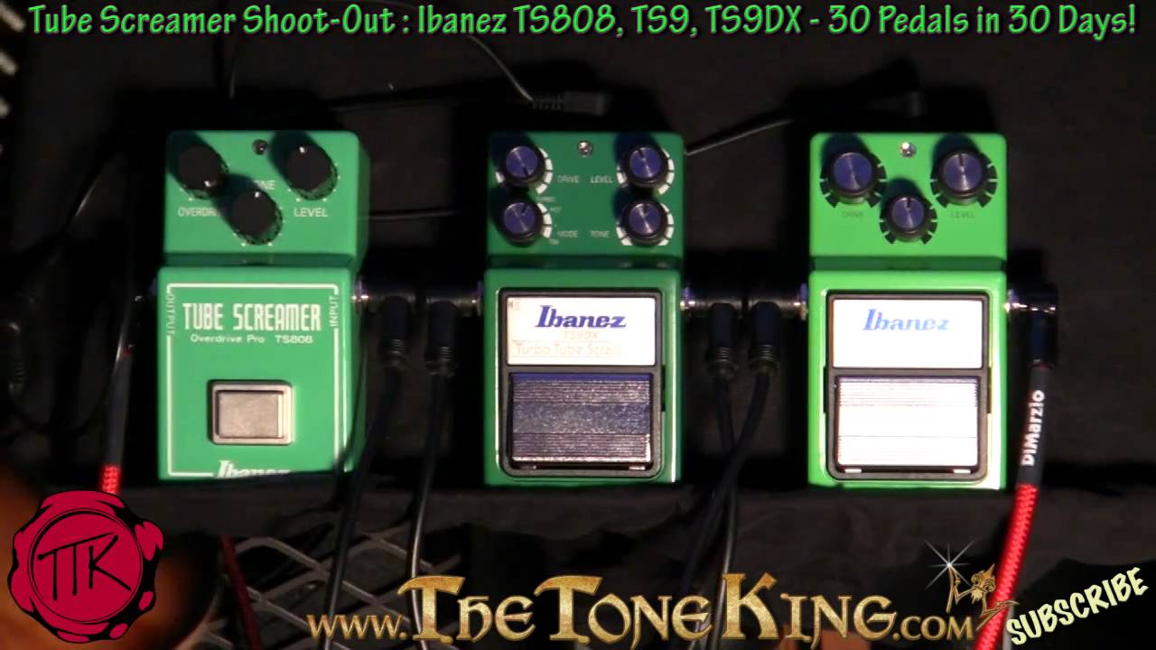 Ibanez TS9DX Turbo Tube Screamer - 3種類の歪みモードを用意した