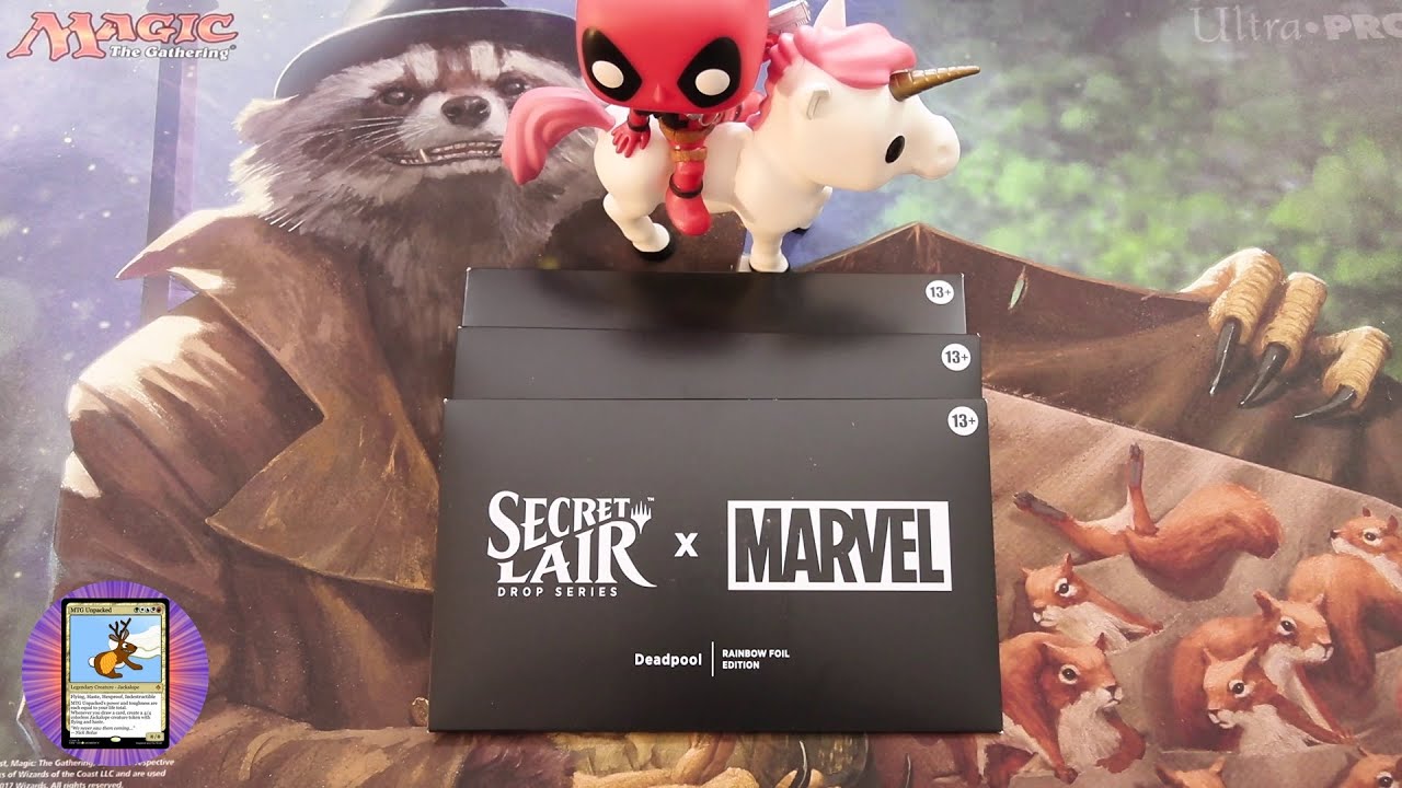 MTG Secret Lair: Deadpool Foils - BLACKER LOTUS HUNT! - YouTube