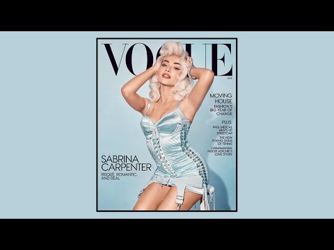 Sabrina Carpenter VOGUE Magazine 2025 - YouTube