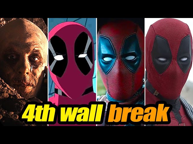 DEADPOOL breaking the 4th wall | 2009-2024 - YouTube