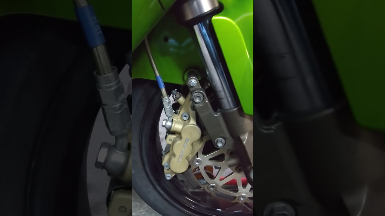 ZX-12R TOKICO 6POTキャリパー オーバーホール 分解清掃 - D-EVO