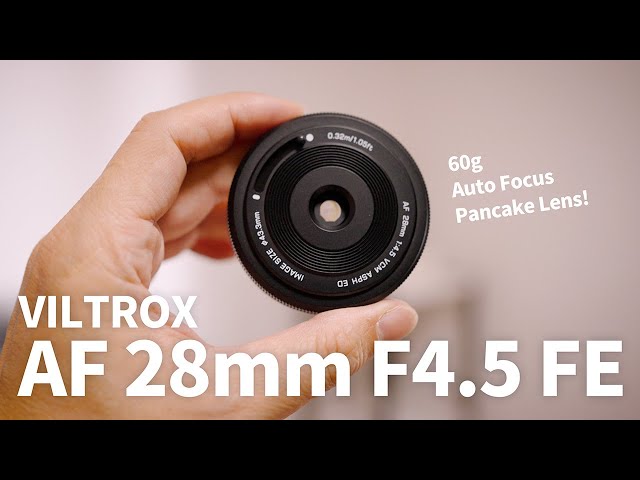 Viltrox AF 28mm F4.5 FE フィルムカメラみたいなレトロな写り。60gの