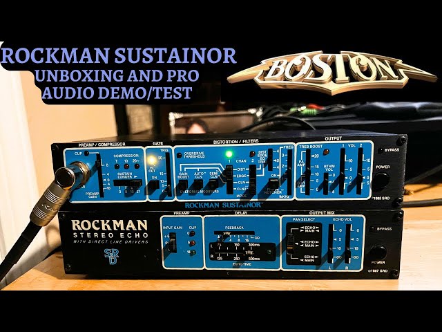 ROCKMAN SUSTAINOR MODEL100 [デモ動画有り！] ROCKMAN SUSTAINOR