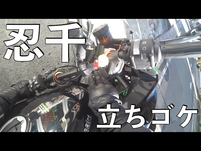 No.753】🇯🇵 Kawasaki Ninja1000SX first time tipping over. What
