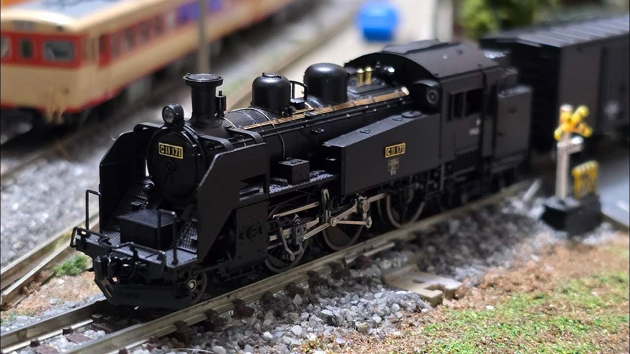 KATO C11 171蒸気機関車、TOMIX 国鉄貨車 ワム70000形、TOMIX JR貨車