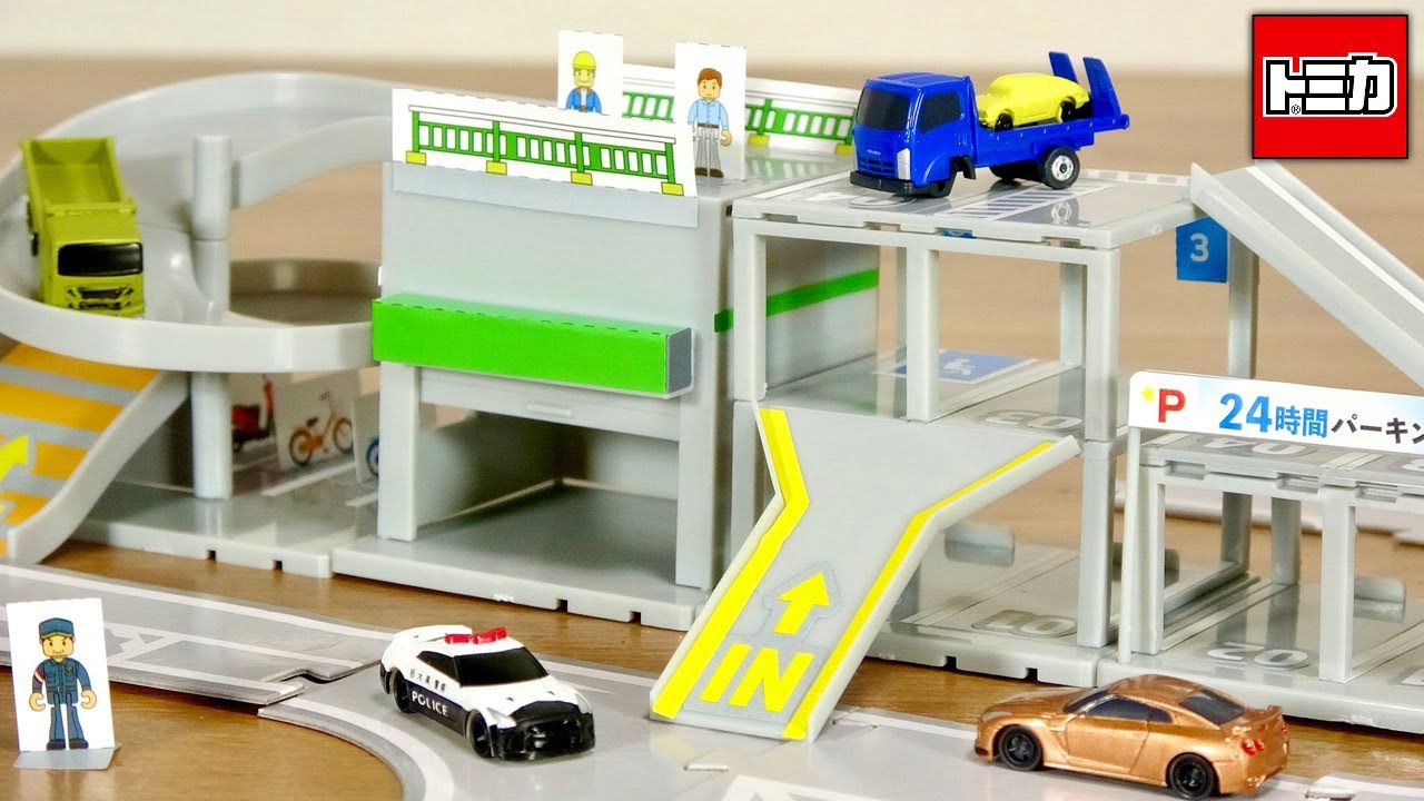 This time, it's a multi-storey car park with a great sense of